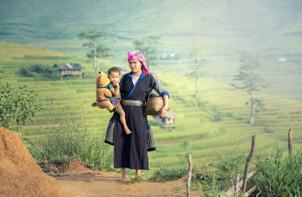 Sapa  Ma Tra - Ta Phin - Route vers Hanoï