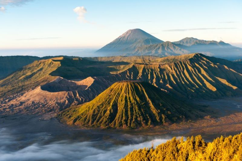 Volcan Ijen  Train vers le volcan Bromo