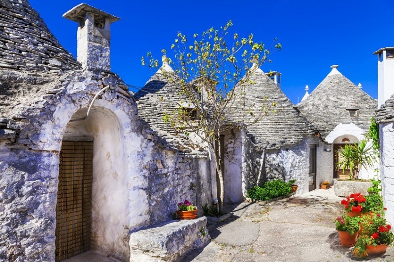 Vallée d'Itria - Alberobello - Locorotondo - Martina Franca - Vallée d'Itria