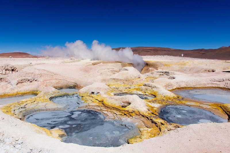 Désert de Siloli  Paso Hito Cajon - San Pedro de Atacama