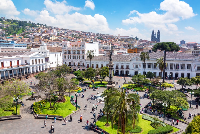 Montréal - Arrivée à Quito