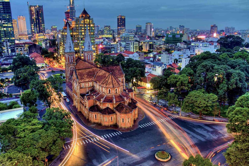 Arrivée à Ho Chi Minh