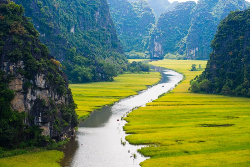 Hanoï  Hoa Lu - Baie d&#039;Halong terrestre Tam Coc - Ninh Binh