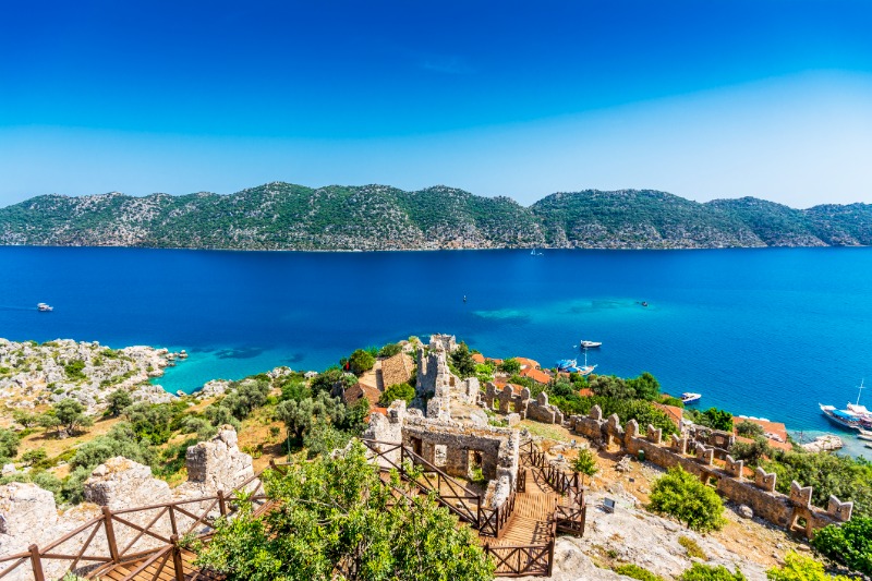 Kaş  Île de Kekova - Kaş